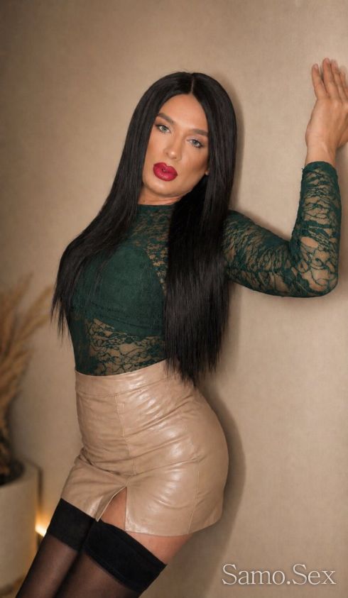 Лаура ‼️🌟висок активен травестит с20-см дебела пишка -  снимка 1