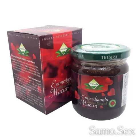 Мед за възбуждане на мъже и ерекция Epimedium Macun малък -  снимка 2