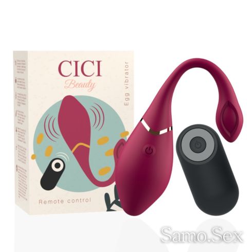 Вибриращо яйце с дистанционно управление Cici Beauty -  снимка 2